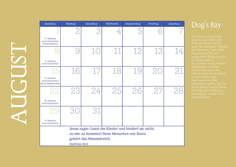 Irische Segenswünsche 2027