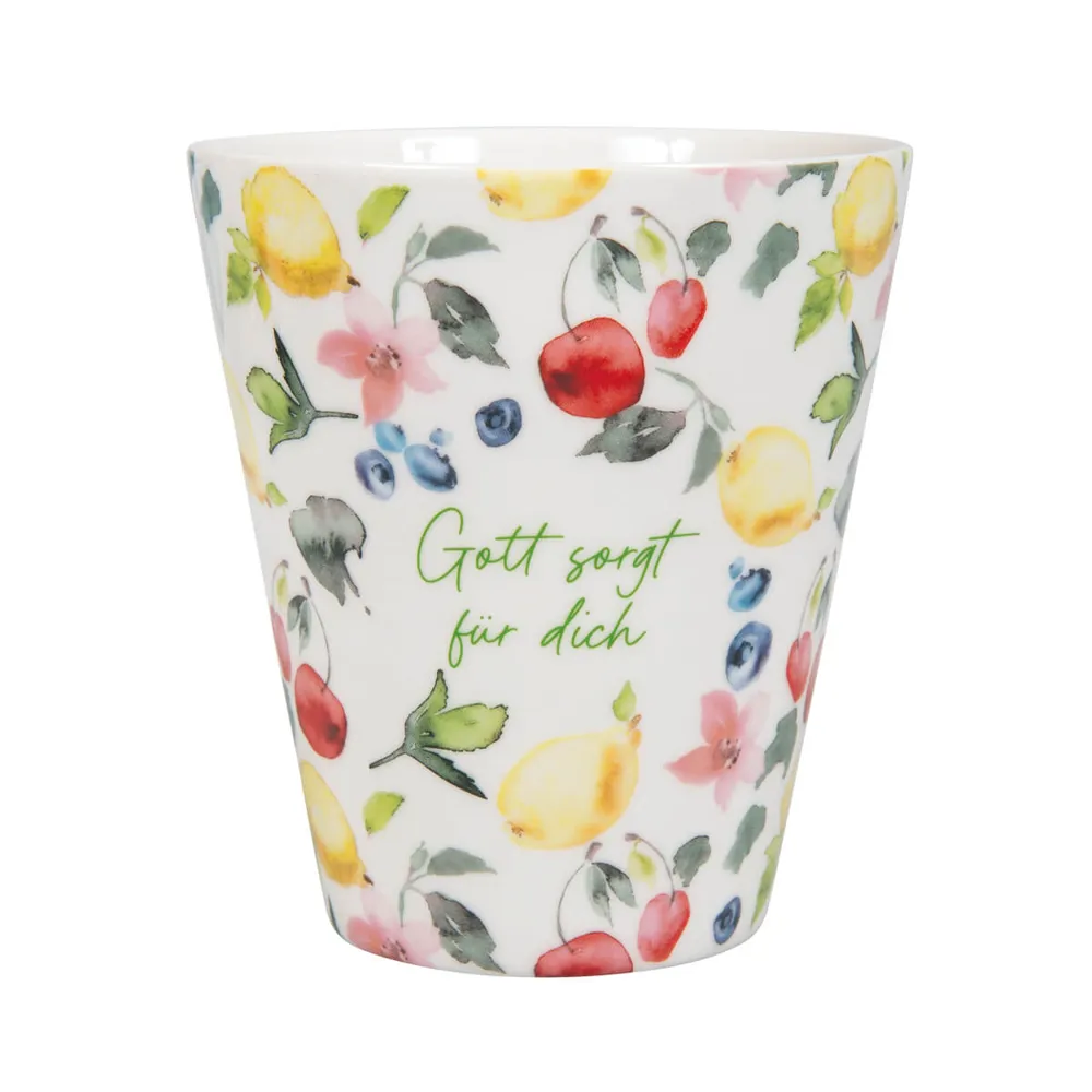 Jumbotasse Gott sorgt für dich