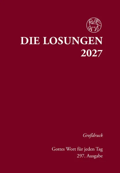 Losungen 2027 - Großdruck, gebunden