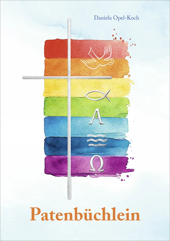 Patenbüchlein (10 St.) Motiv Regenbogen