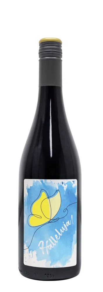 Rotwein mit Etikett "Halleluja" NEU (10,53 EUR/Liter)