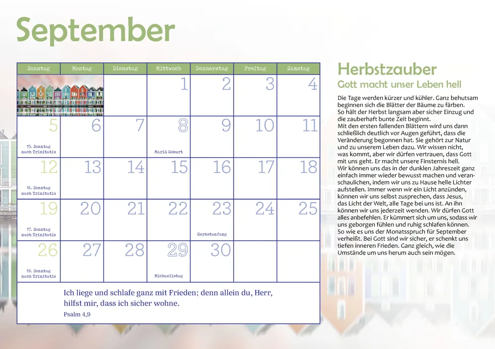 Viele Farben hat das Jahr 2027