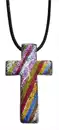 Halskette "Kreuz" aus Speckstein