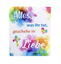 JL 2024 Mikrofasertuch Motiv: Kreuz & Herz