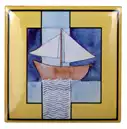 Pin Schiff, gold