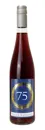 Traubensaft rot Bio mit Etikett 75. Geburtstag (8,27 EUR/Liter)